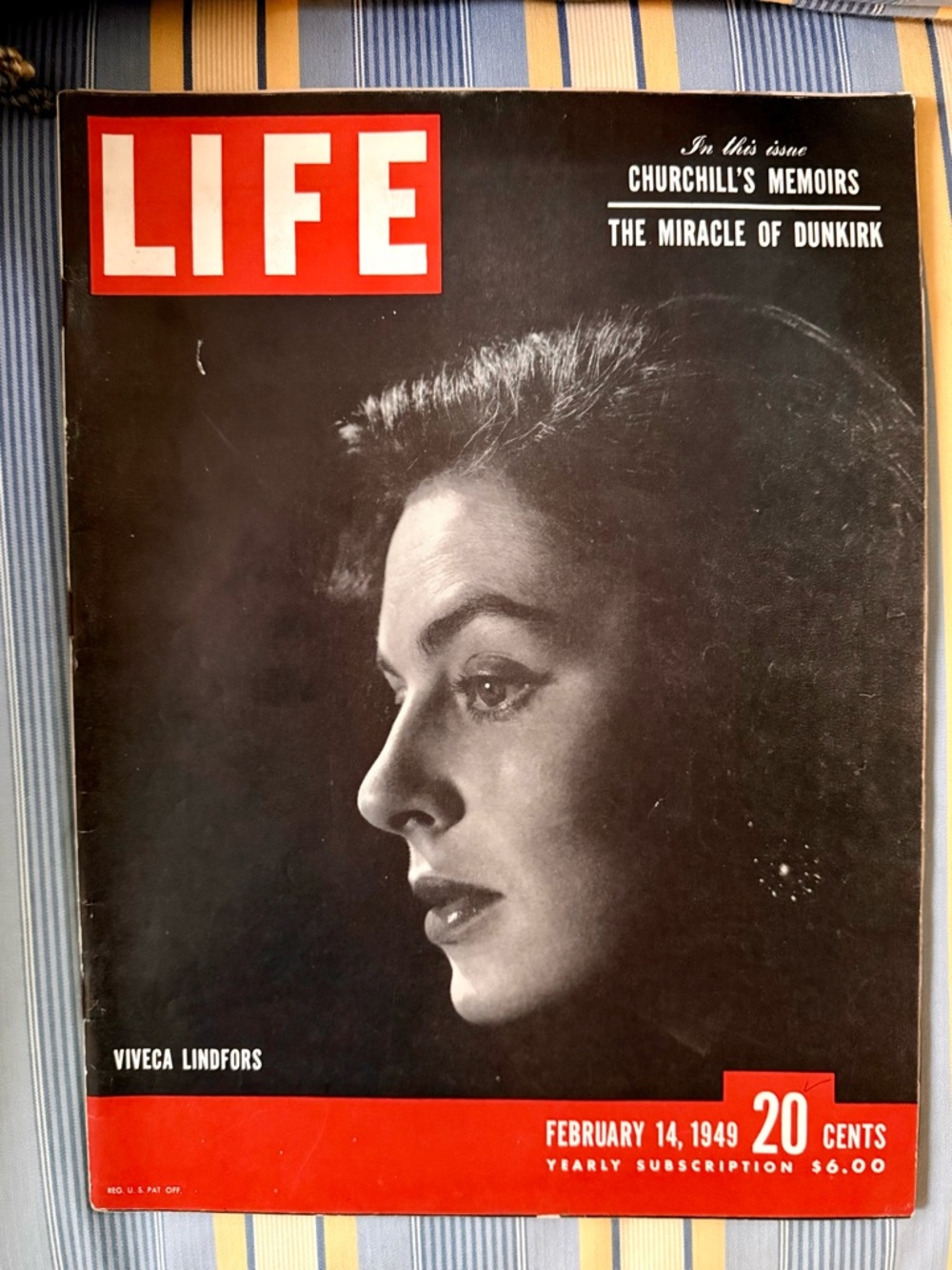 LIFE Magazine February 14, 1949 - Viveca Lindfors & Tons of Ads